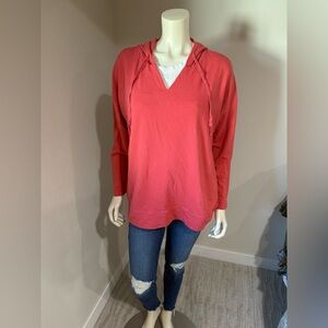 Talbots pink Hooded Top